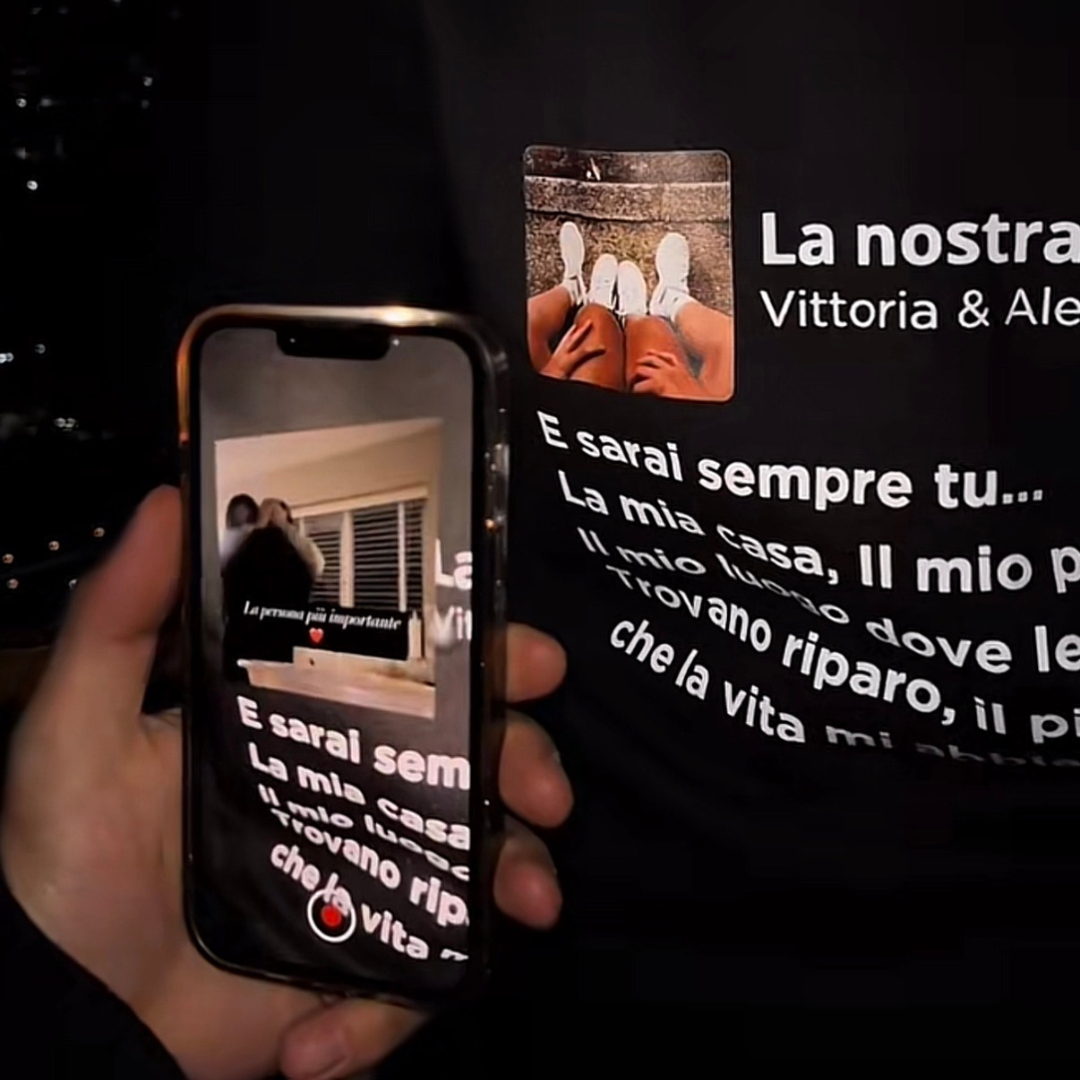 MyMemories - Felpa Mymemories funzione video