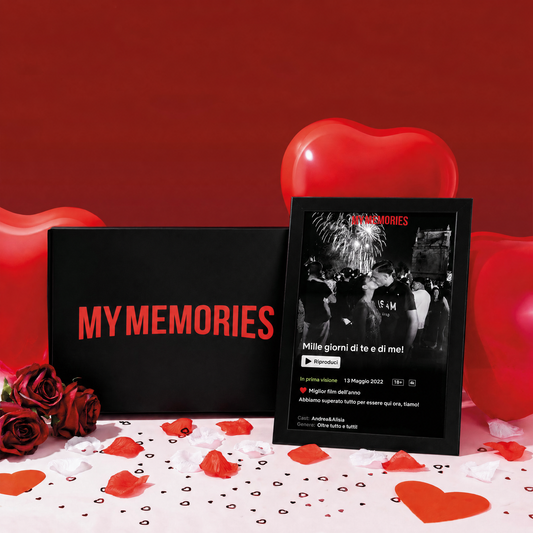 MyMemories - Poster personalizzato d'amore